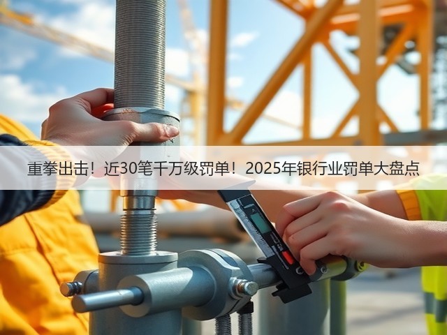 重拳出击!近30笔千万级罚单!2025年银行业罚单大盘点(图3) 重拳出击!近30笔千万级罚单!2025年银行业罚单大盘点(图3)