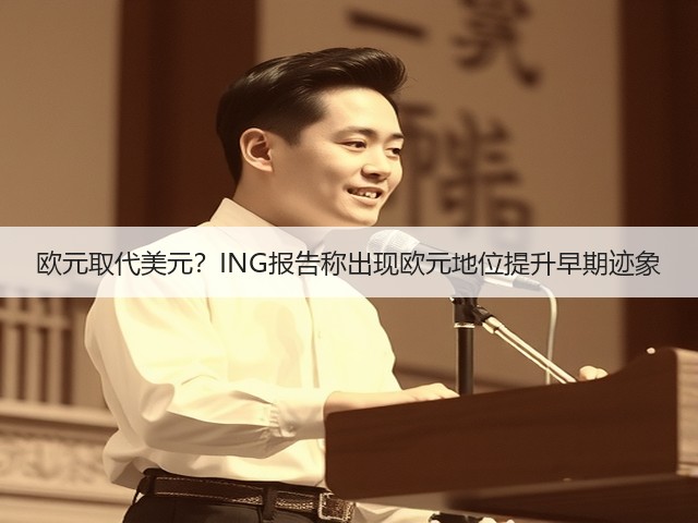欧元取代美元？ING报告称出现欧元地位提升早期迹象(图1)