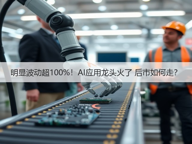 明显波动超100%！AI应用龙头火了 后市如何走？(图3)