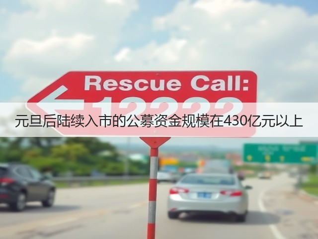 元旦后陆续入市的公募资金规模在430亿元以上(图3)
