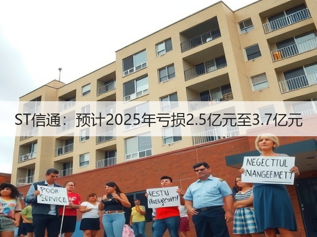 ST信通：预计2025年亏损2.5亿元至3.7亿元(图1)