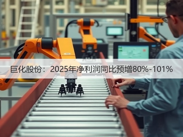 巨化股份:2025年净利润同比预增80%-101%(图1) 巨化股份:2025年净利润同比预增80%-101%(图1)