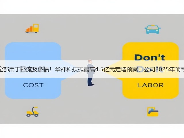 全部用于补流及还债!华神科技抛最高4.5亿元定增预案,公司2025年预亏(图2) 全部用于补流及还债!华神科技抛最高4.5亿元定增预案,公司2025年预亏(图2)