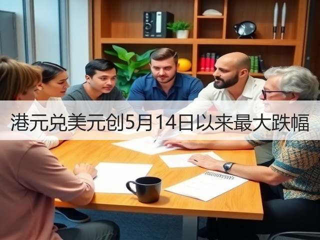 港元兑美元创5月14日以来最大跌幅(图3)