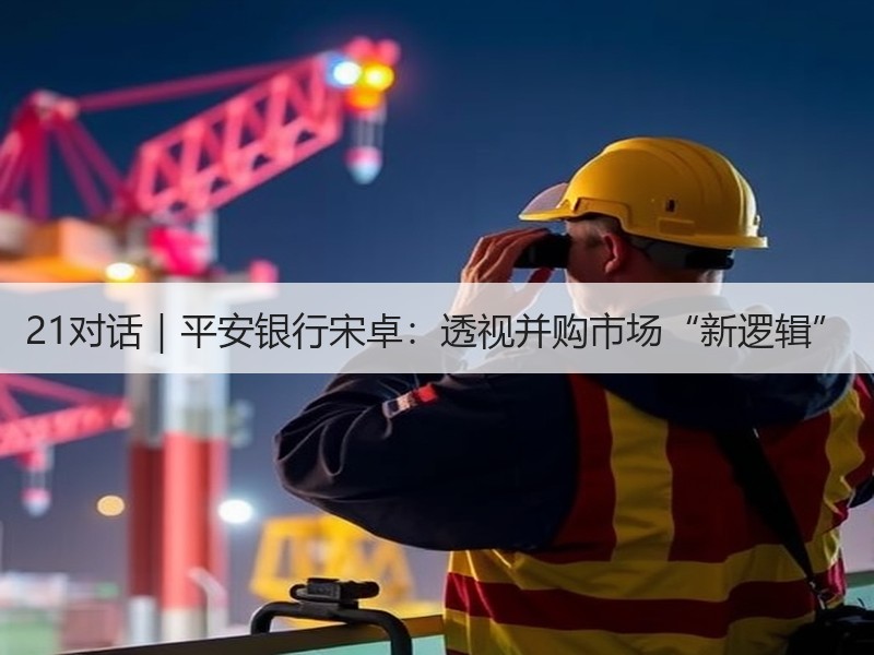 21对话｜平安银行宋卓：透视并购市场“新逻辑”