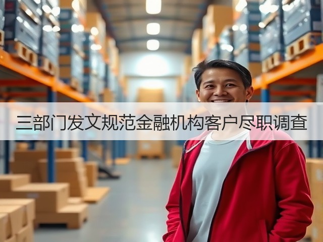 三部门发文规范金融机构客户尽职调查(图3)