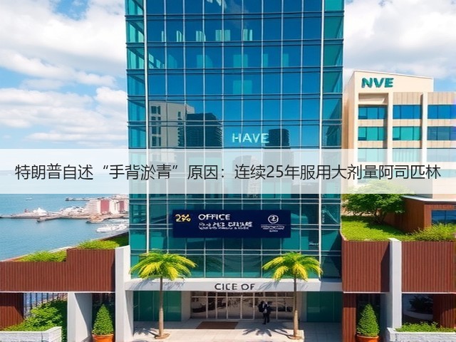 特朗普自述“手背淤青”原因：连续25年服用大剂量阿司匹林(图2)