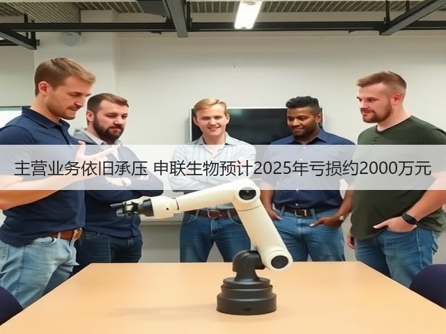 主营业务依旧承压 申联生物预计2025年亏损约2000万元(图1)