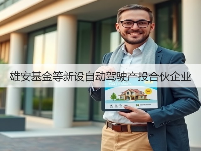 雄安基金等新设自动驾驶产投合伙企业(图2) 雄安基金等新设自动驾驶产投合伙企业(图2)