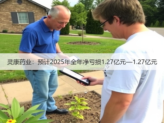 灵康药业：预计2025年全年净亏损1.27亿元—1.27亿元(图2)