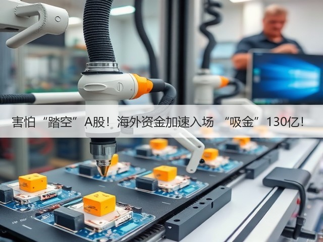 害怕“踏空”A股！海外资金加速入场 “吸金”130亿！(图1)