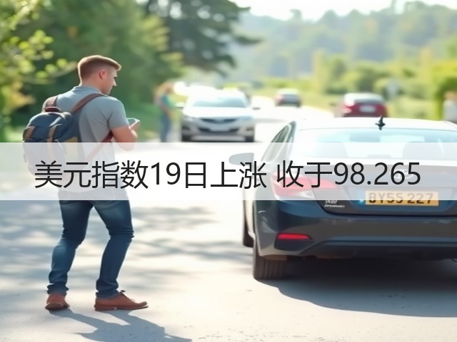 美元指数19日上涨 收于98.265(图1)