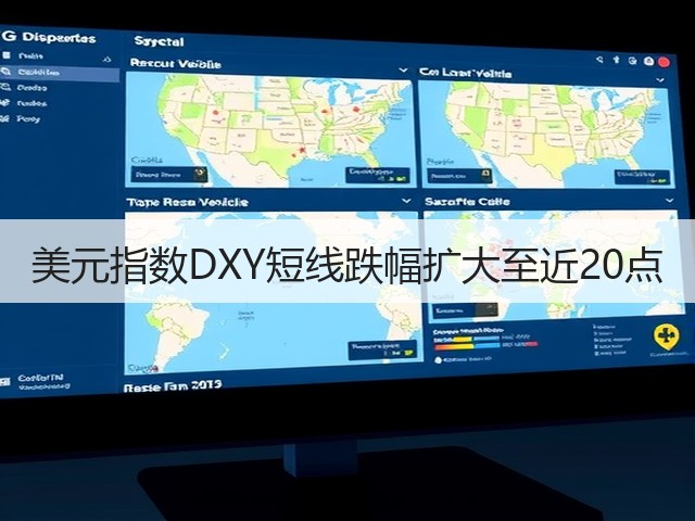 美元指数DXY短线跌幅扩大至近20点(图3)