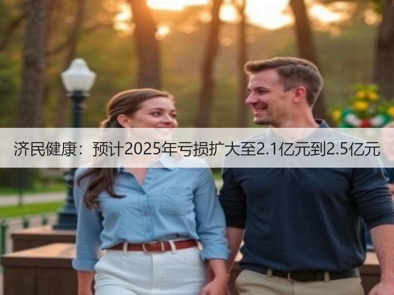 济民健康：预计2025年亏损扩大至2.1亿元到2.5亿元