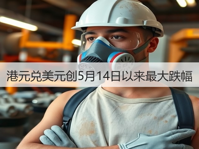 港元兑美元创5月14日以来最大跌幅(图1)