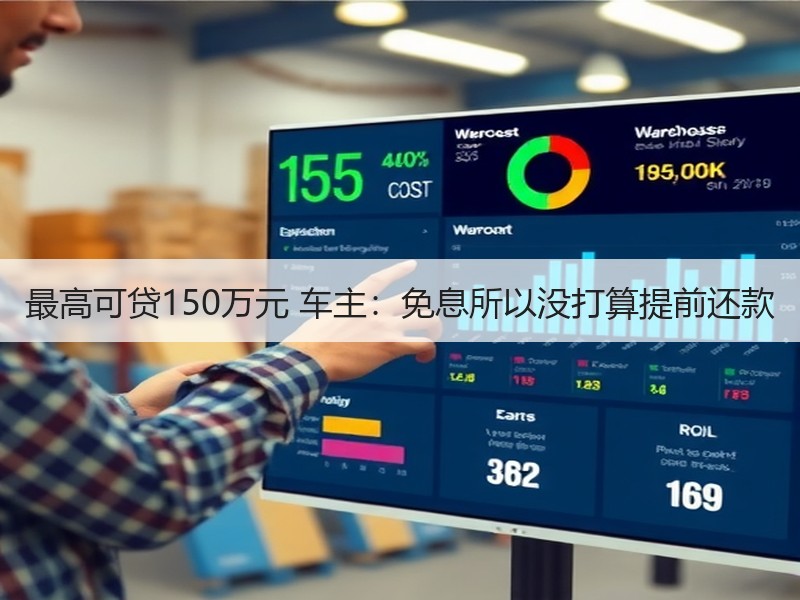 最高可贷150万元 车主：免息所以没打算提前还款