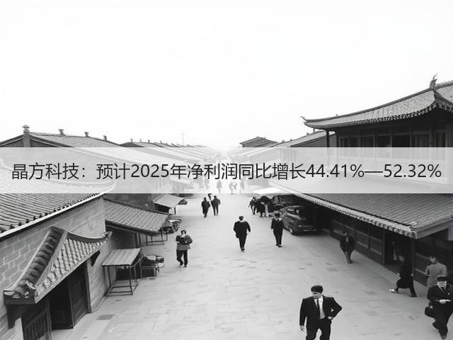 晶方科技:预计2025年净利润同比增长44.41%—52.32%(图2) 晶方科技:预计2025年净利润同比增长44.41%—52.32%(图2)