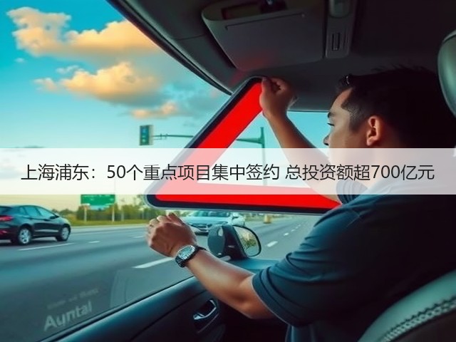 上海浦东：50个重点项目集中签约 总投资额超700亿元(图3)