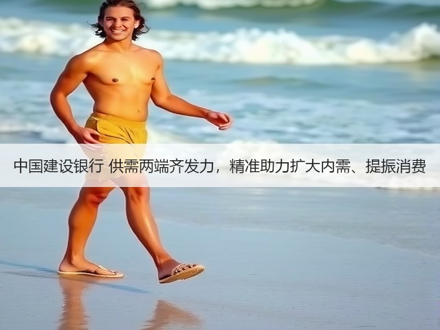 中国建设银行 供需两端齐发力,精准助力扩大内需、提振消费(图1) 中国建设银行 供需两端齐发力,精准助力扩大内需、提振消费(图1)