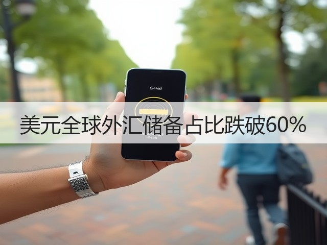 美元全球外汇储备占比跌破60%(图3) 美元全球外汇储备占比跌破60%(图3)