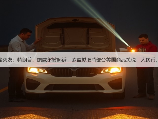 美联储突发：特朗普、鲍威尔被起诉！欧盟拟取消部分美国商品关税！人民币，大涨(图2)