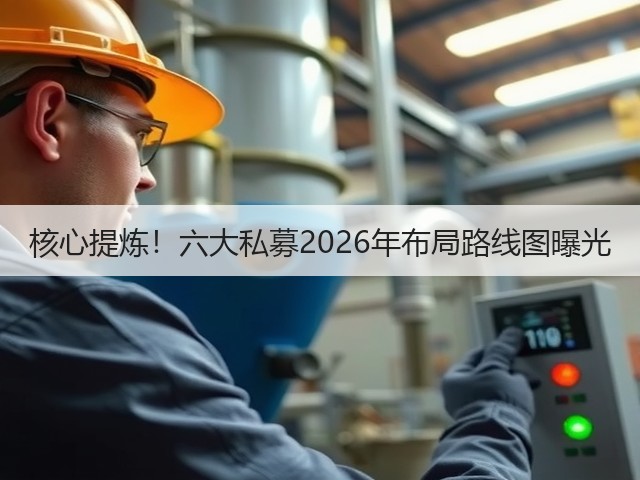 核心提炼!六大私募2026年布局路线图曝光(图3) 核心提炼!六大私募2026年布局路线图曝光(图3)