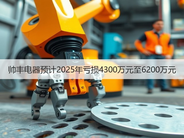 帅丰电器预计2025年亏损4300万元至6200万元(图1)