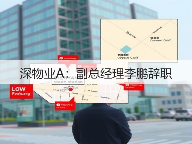 深物业A：副总经理李鹏辞职(图1)