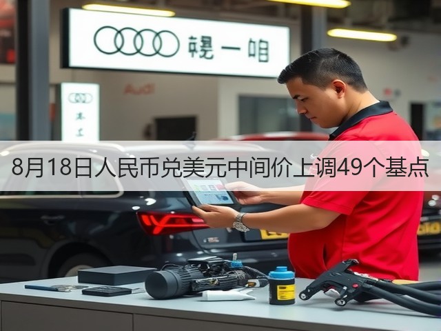 8月18日人民币兑美元中间价上调49个基点(图3) 8月18日人民币兑美元中间价上调49个基点(图3)