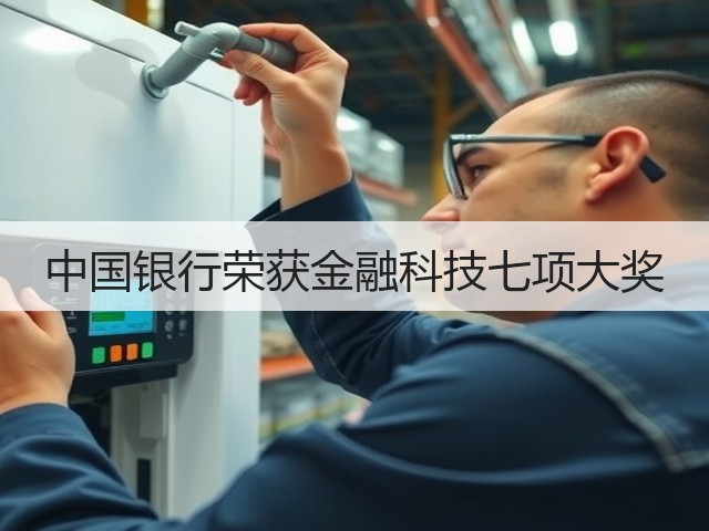 中国银行荣获金融科技七项大奖(图1) 中国银行荣获金融科技七项大奖(图1)