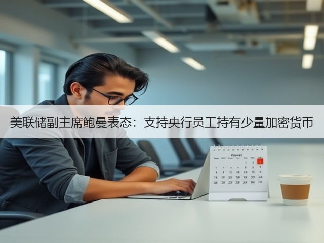 美联储副主席鲍曼表态：支持央行员工持有少量加密货币(图1)