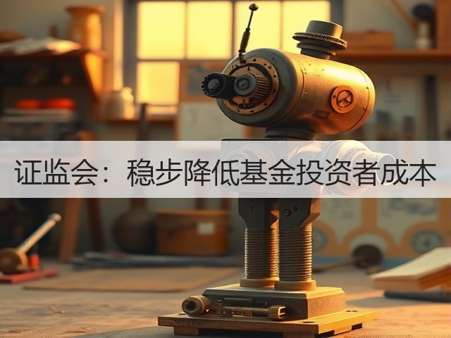 证监会:稳步降低基金投资者成本(图1) 证监会:稳步降低基金投资者成本(图1)