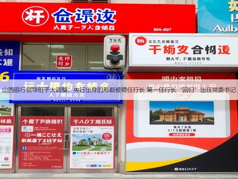 山西银行领导班子大调整：央行出身的邢毅被聘任行长 第一任行长“回归”出任党委书记