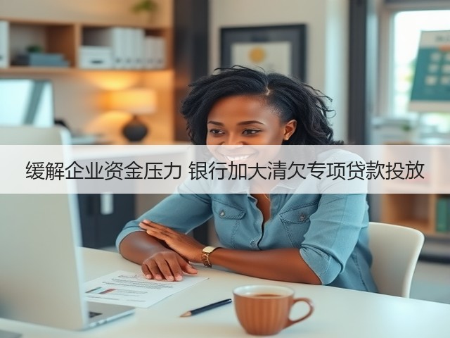 缓解企业资金压力 银行加大清欠专项贷款投放(图2)