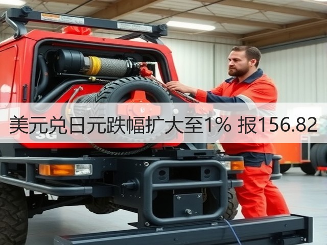 美元兑日元跌幅扩大至1% 报156.82(图2)