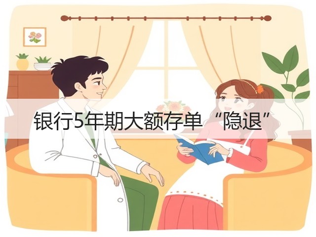 银行5年期大额存单“隐退”(图2) 银行5年期大额存单“隐退”(图2)