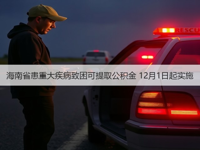 海南省患重大疾病致困可提取公积金 12月1日起实施(图2)