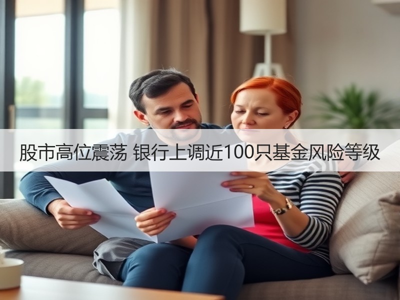 股市高位震荡 银行上调近100只基金风险等级