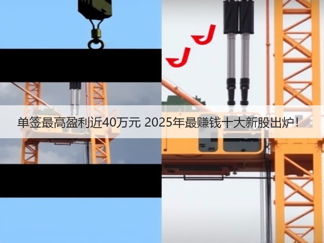 单签最高盈利近40万元 2025年最赚钱十大新股出炉!(图3) 单签最高盈利近40万元 2025年最赚钱十大新股出炉!(图3)