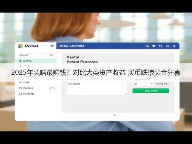 2025年买啥最赚钱？对比大类资产收益 买币跌惨买金狂喜(图1)