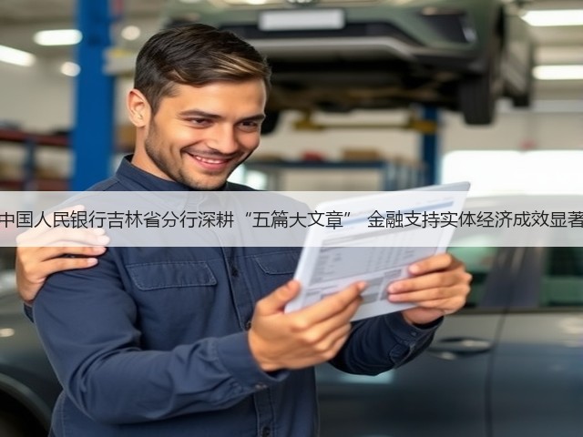 中国人民银行吉林省分行深耕“五篇大文章” 金融支持实体经济成效显著(图2) 中国人民银行吉林省分行深耕“五篇大文章” 金融支持实体经济成效显著(图2)