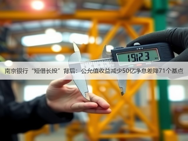南京银行“短借长投”背后:公允值收益减少50亿净息差降71个基点(图3) 南京银行“短借长投”背后:公允值收益减少50亿净息差降71个基点(图3)