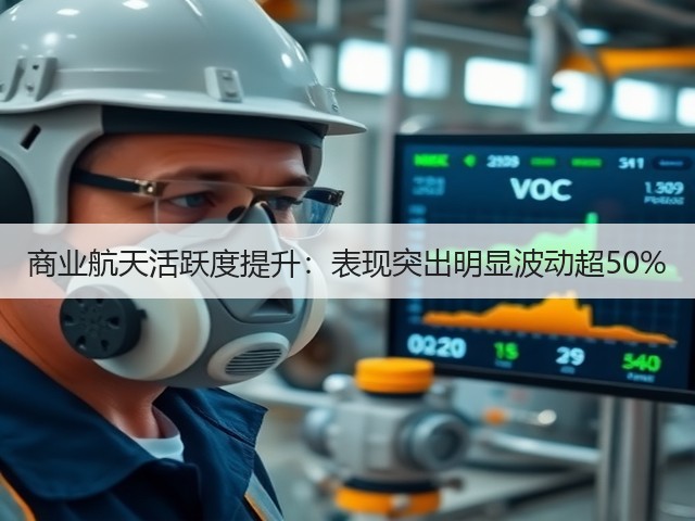 商业航天活跃度提升:表现突出明显波动超50%(图1) 商业航天活跃度提升:表现突出明显波动超50%(图1)