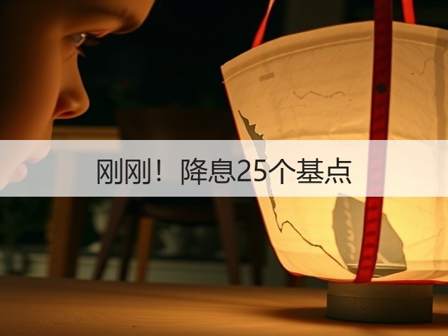刚刚！降息25个基点(图2)