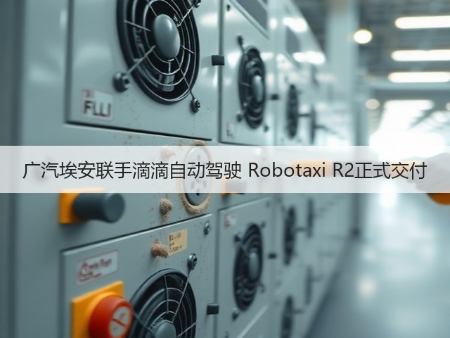 广汽埃安联手滴滴自动驾驶 Robotaxi R2正式交付(图1)