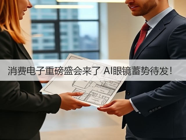 消费电子重磅盛会来了 AI眼镜蓄势待发!(图2) 消费电子重磅盛会来了 AI眼镜蓄势待发!(图2)