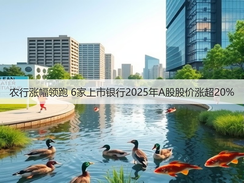 农行涨幅领跑 6家上市银行2025年A股股价涨超20%