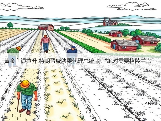 黄金白银拉升 特朗普威胁委代理总统 称“绝对需要格陵兰岛”(图1)