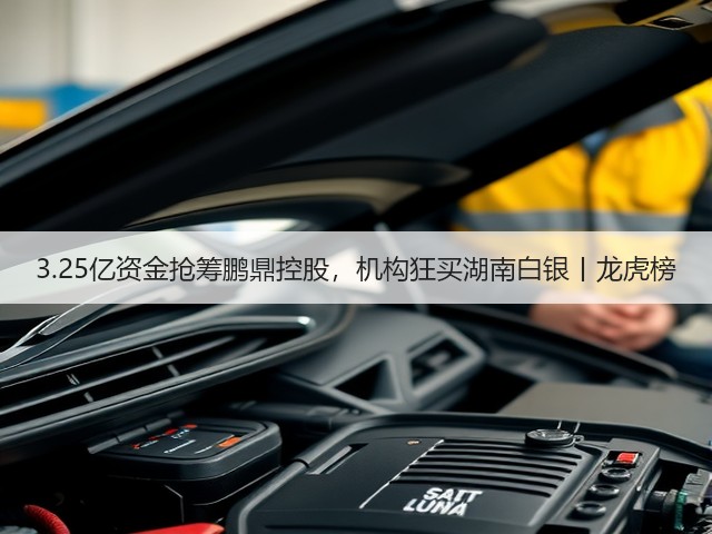 3.25亿资金抢筹鹏鼎控股，机构狂买湖南白银丨龙虎榜(图3)