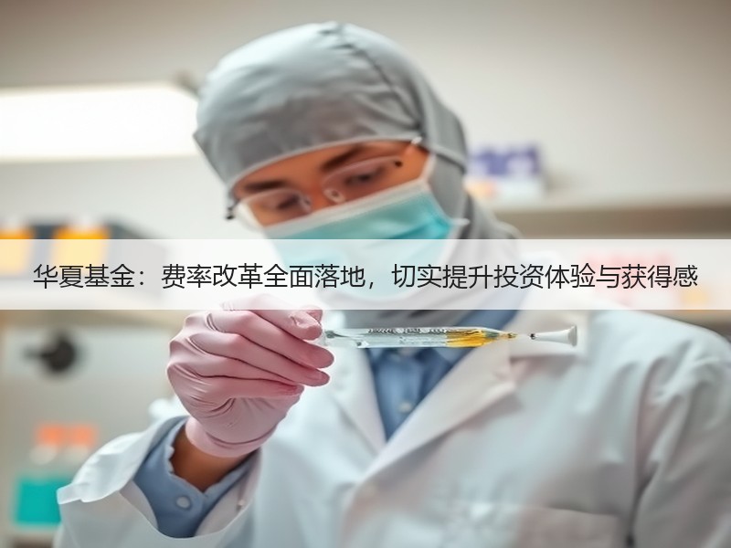 华夏基金：费率改革全面落地，切实提升投资体验与获得感